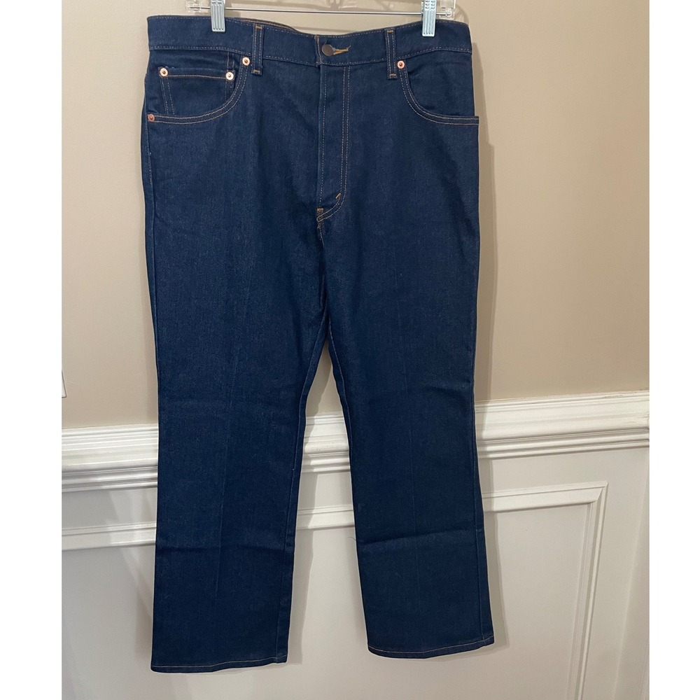 Vintage 1999 Levis 517 Bootcut Jeans Mens 34x29 (36x30 tag) Dark Indigo Unworn